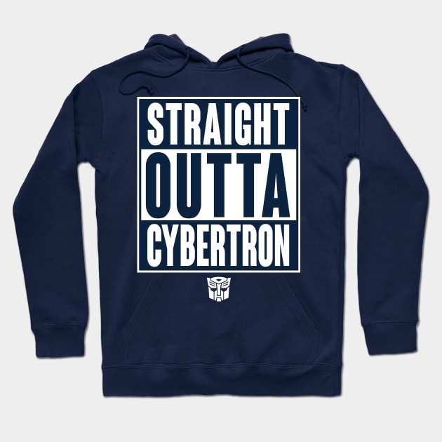 STRAIGHT OUTTA CYBERTRON - A Hoodie by ROBZILLA